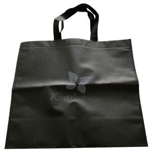 NEW KAPALUA Maui Black & Gray Tote Bag 15 x 13 x 6